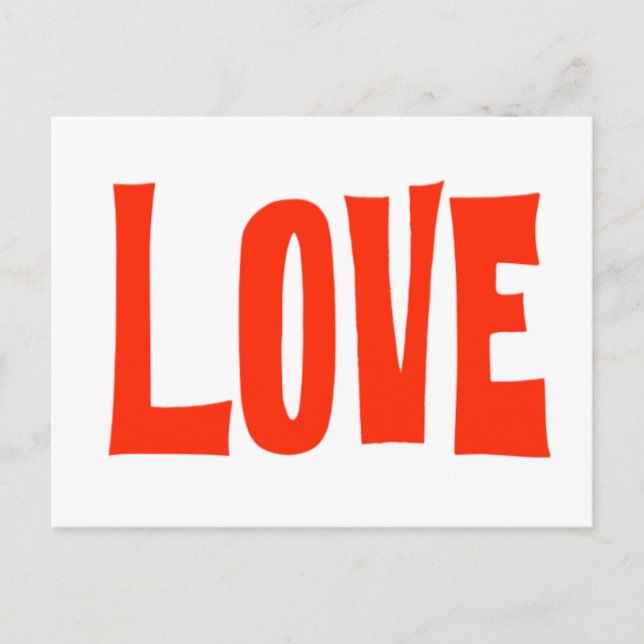 Love greeting card (Front)