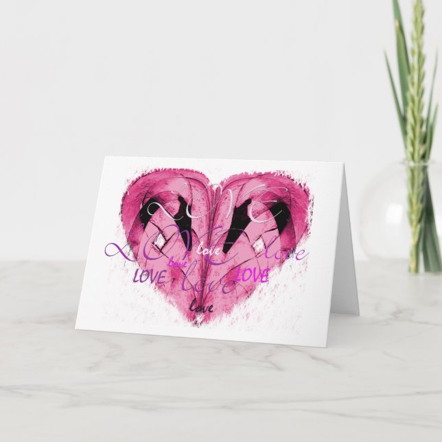 Love Greeting Card (Front)