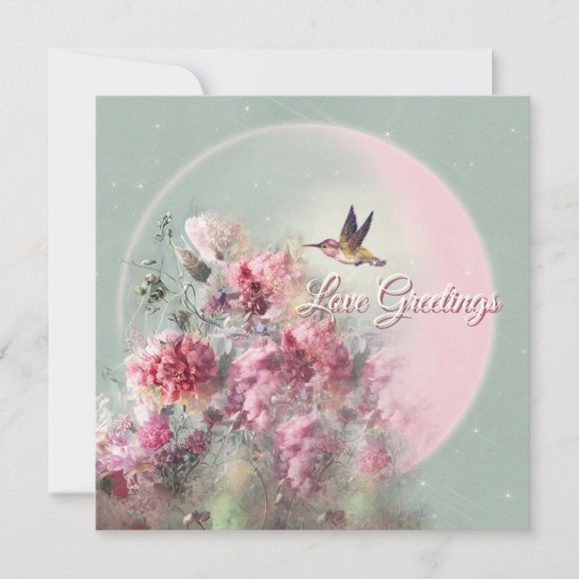 Love Greetings Holiday Card (Front)