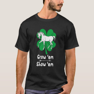 Love Growing Horses Showing Livestock Farmer Costu T-Shirt