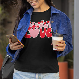 Love Grows Like Mushrooms Valentine's Day T-Shirt