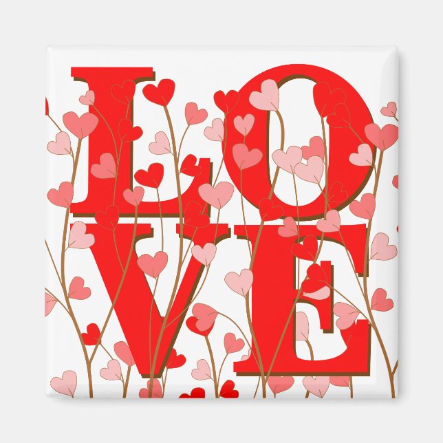 LOVE Grows Magnet (Front)