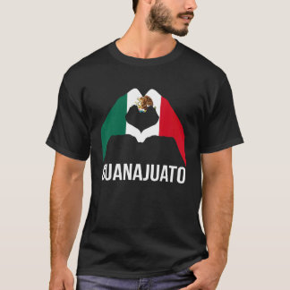 Love Guanajuato Mexico Vacation Mexico Flag 2 T-Shirt