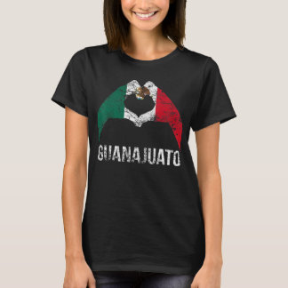 Love Guanajuato Mexico Vacation Vintage Mexico Fla T-Shirt