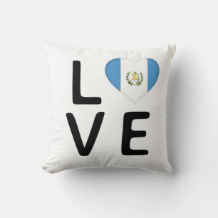 Love - Guatemala Flag Cushion
