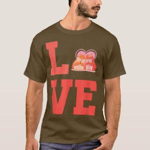 Love Guinea Pig Owner Pet Animals Lover Cavy Cavie T-Shirt