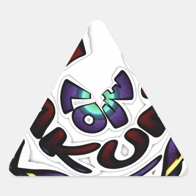 Love Hakuna Matata lovely Gifts Triangle Sticker (Front)