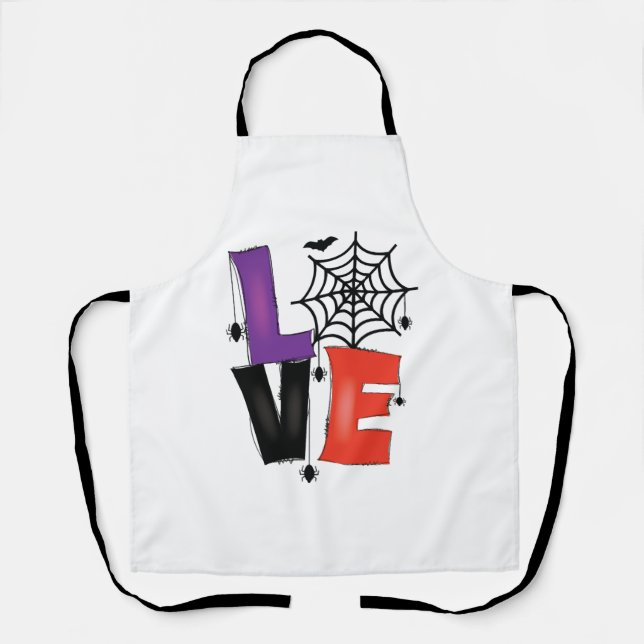 Love Halloween             Apron (Front)