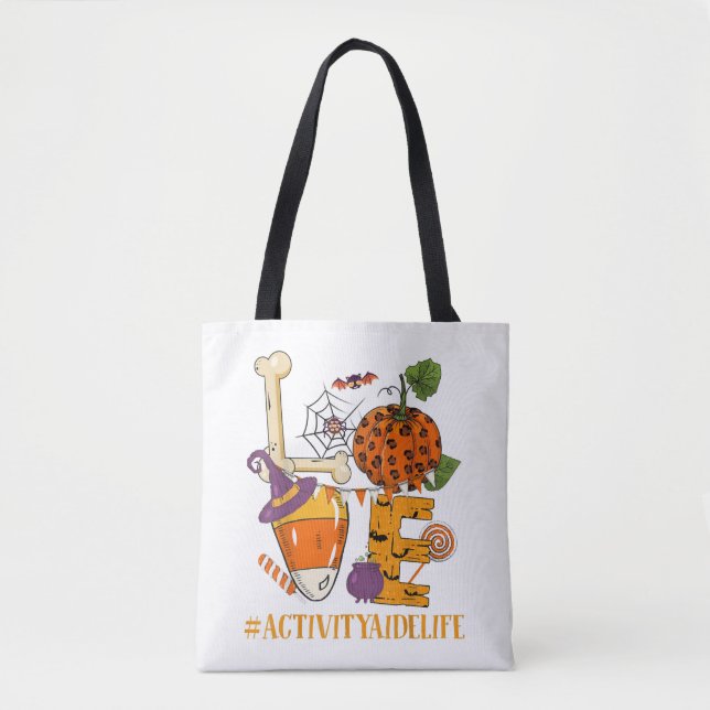 Love Halloween           Tote Bag (Front)