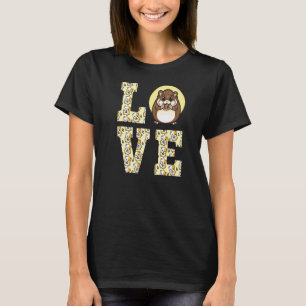 Love Hamsters Hamster glass cage T-Shirt