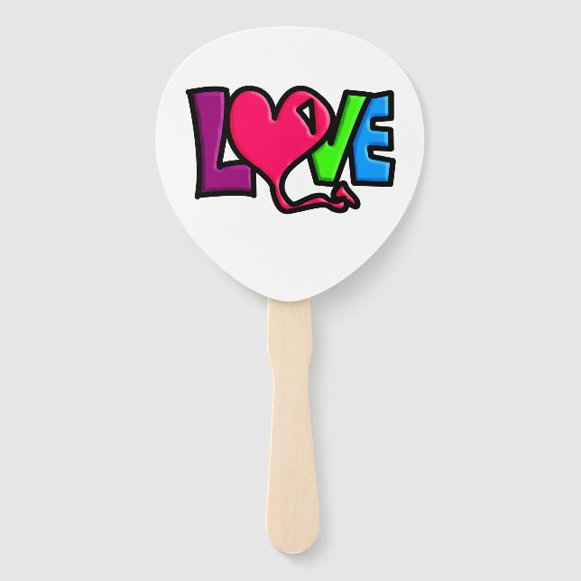 Love Hand Fan (Front)