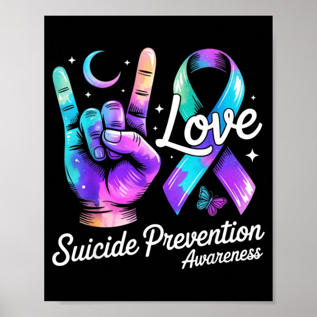 Love Hand Sign Prevention Awareness September (Front)