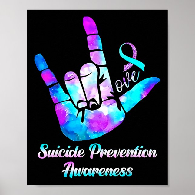 Love Hand Sign Suicide Prevention Awareness  (Front)
