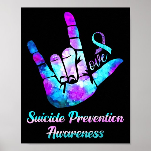 Love Hand Sign Suicide Prevention Awareness Week S (Front)