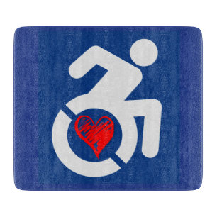 Love Handicapped Cutting Board