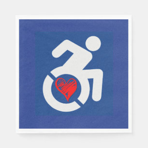 Love Handicapped Napkin