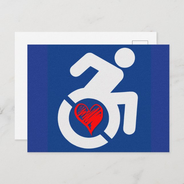 Love Handicapped Postcard (Front/Back)