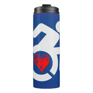 Love Handicapped Thermal Tumbler