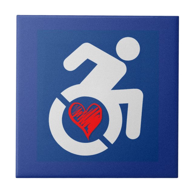 Love Handicapped Tile (Front)