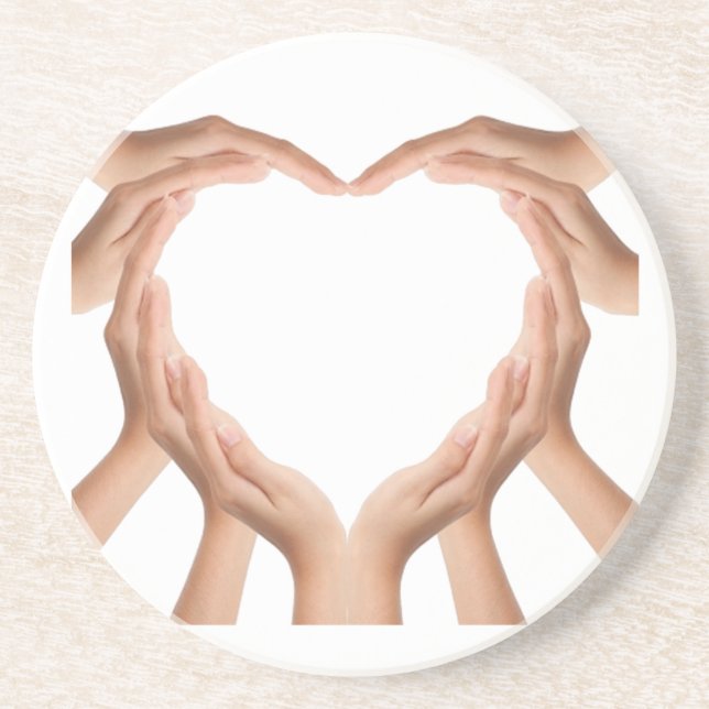 Love Hands Coaster (Front)