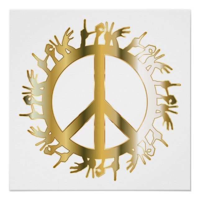 LOVE HANDS PEACE SIGN (Front)