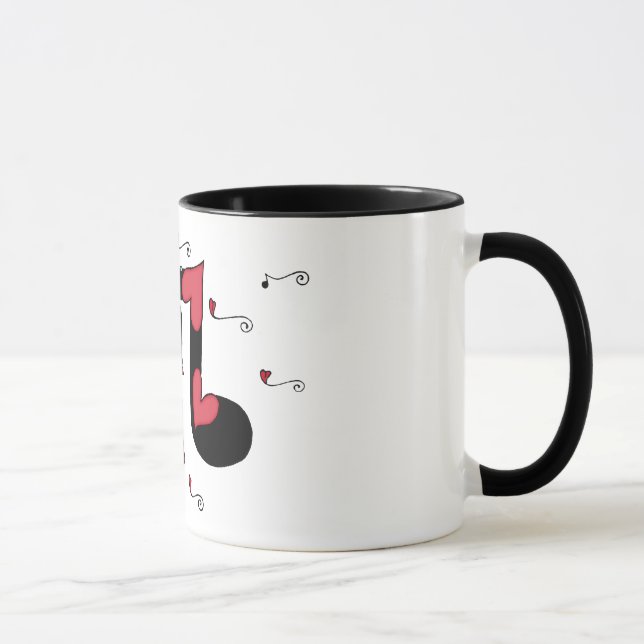 Love Hangin' with Music Mug (Right)