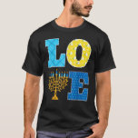 LOVE Hanukkah Decorations Dreidel Menorah Chanukah T-Shirt<br><div class="desc">LOVE Hanukkah Decorations Dreidel Menorah Chanukah 2022.</div>