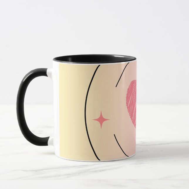 Love & Happiness Milk Cup (Left)