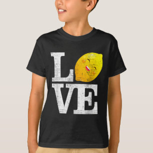 Love Happy Lemon Fresh Summer Lemons Lemonade  T-Shirt