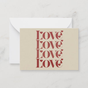 Love Happy Valentine's Day Valentine Couple  Card