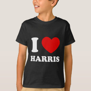 Love Harris I Heart Harris Funny First Name Harris T-Shirt