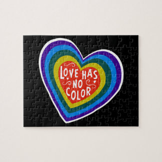 Love Has No Colour Anti-Racism/Discrimination Jigsaw Puzzle
