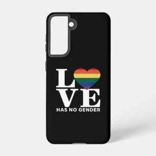 Love Has No Gender LGBTQ Rainbow Pride Month Samsung Galaxy Case