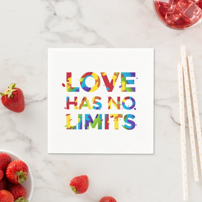 Love Has No Limits Napkin (Insitu)