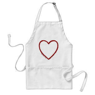 Love & Hate Apron Template