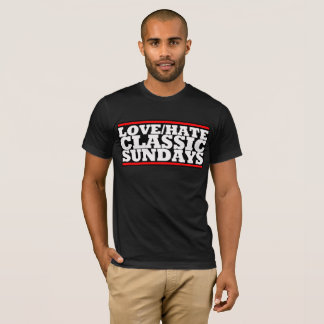 LOVE/HATE CLASSIC SUNDAYS Logo Tee