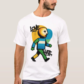 Love Hate Graphic T-Shirt