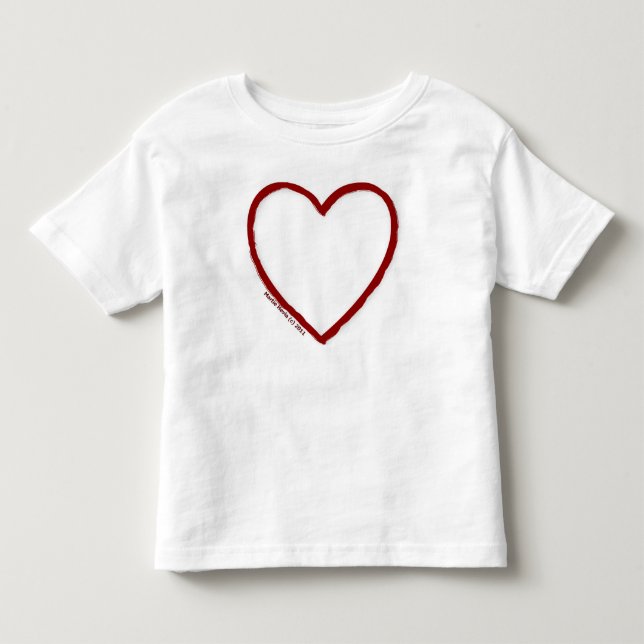 Love & Hate Kid Shirt Template (Front)