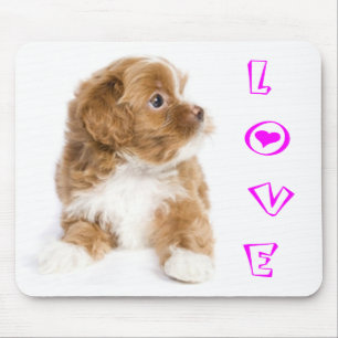 Love Havanese Puppy Dog Mousepad