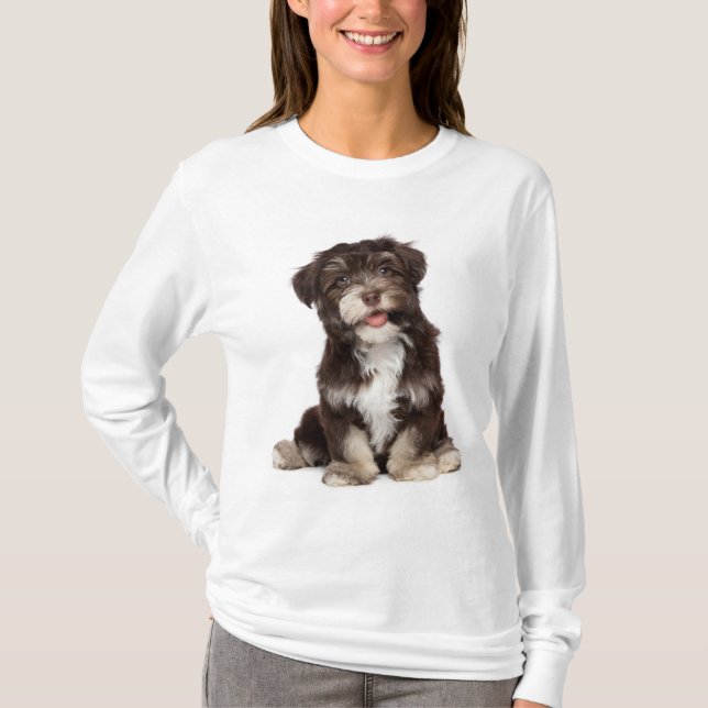 Love Havanese Puppy Dog Tee Shirt (Front)