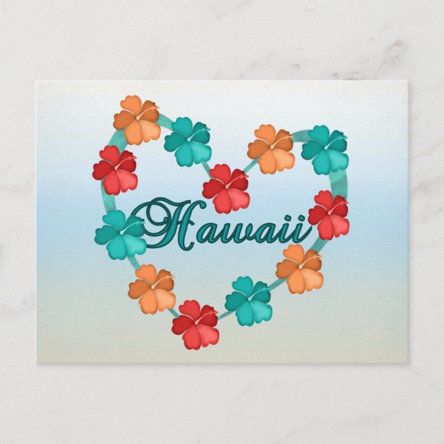 Love Hawaii Postcard (Front)