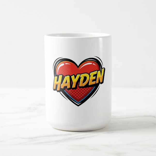 Love Hayden Coffee Mug (Center)