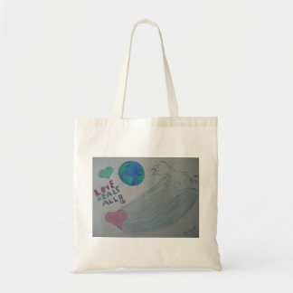 Love heals all tote bag