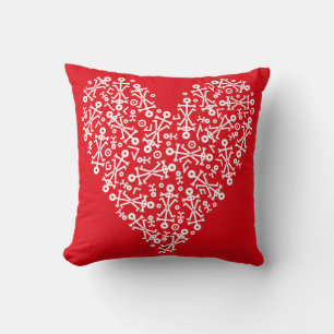 Love Heart 2012 Icon Red Cushion