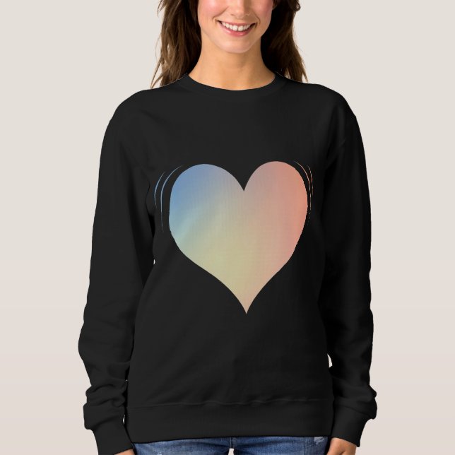 Love Heart 3 Sweatshirt (Front)