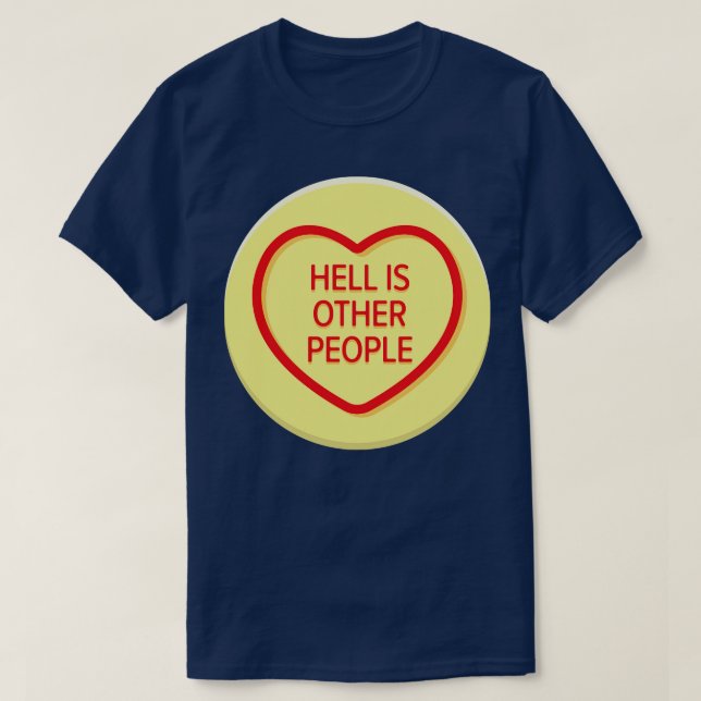 Love Heart Candy T-Shirt (Design Front)