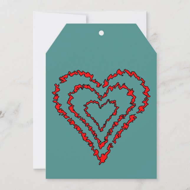 Love Heart Card (Front)