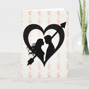 Love Heart Couple Card