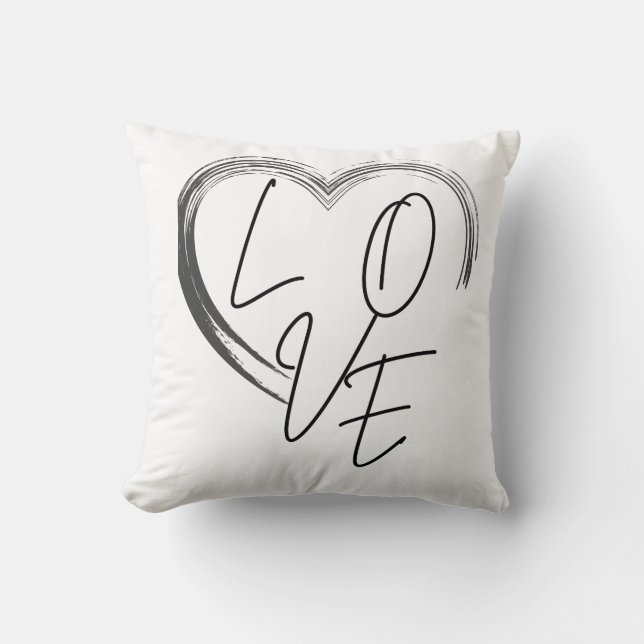 Love Heart  Cushion (Front)