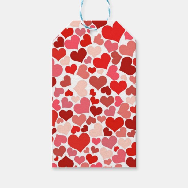 Heart Gift Tags &amp; Gift Enclosures | Zazzle.co.nz